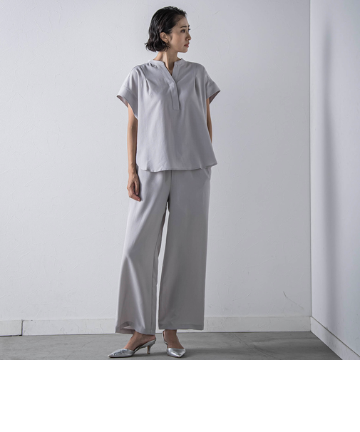 【WEB限定/2点セット】”うれしいセットで何通りも?”優秀セットアップ≪手洗い可能≫