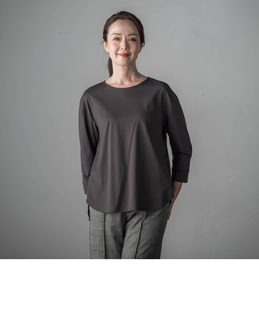 パーフェクトベアスムースカットソー≪洗濯機で洗える≫