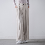 コーデュロイワイドパンツ≪洗濯機で洗える≫