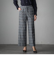 【biyori】ピクシエスタワイドパンツ≪洗濯機で洗える≫