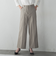 キラメキストレッチワイドパンツ≪洗濯機で洗える≫