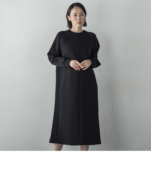 【biyori】ダンボールドッキングワンピース≪手洗い可能≫