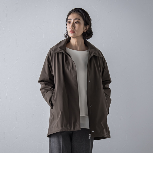 パーテーションダウンステンジャケット≪洗濯機で洗える≫