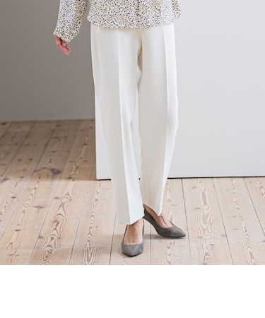 ピクシエスタストレートパンツ≪洗濯機で洗える≫