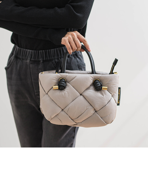 【VIOLAd'ORO】キルトトートバッグ