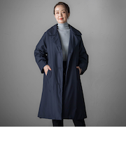 【大きいサイズ】<保温・蓄熱>空気をまとう”軽暖”コート