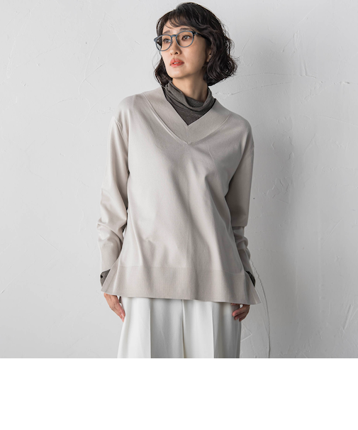 “今も、春も、秋も” 3セゾンニット