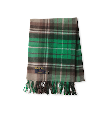 【TWEEDMILL】チェックマフラー