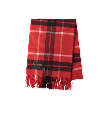 【TWEEDMILL】チェックマフラー