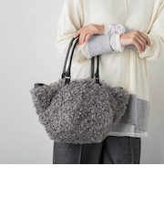 【VIOLAd'ORO】ふんわりもこもこバッグ