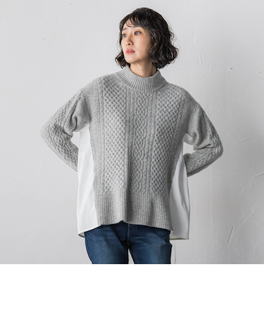 ハミルトンケーブル切り替えニット