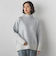 【WEB限定】”ふんわり配色の”もっちりハイネックニット
