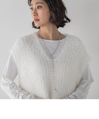 タンスイパールチェーンネックレス