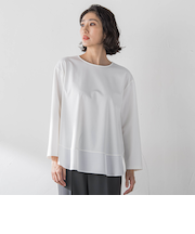 【大きいサイズ】パーフェクトベアスムースカットソー