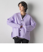 【大きいサイズ/WEB限定カラーあり】スポンディッシュニットカーディガン