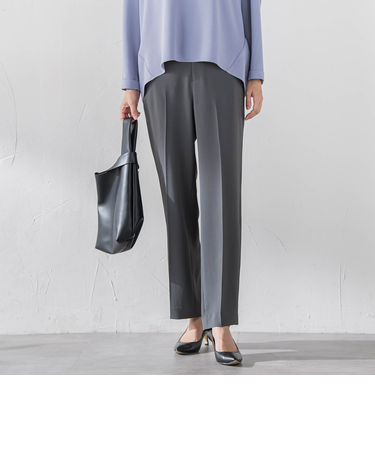 ハイストレッチカルゼストレートパンツ