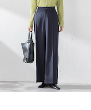 【大きいサイズ】リネンライクオックスパンツ