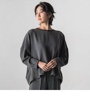 【大きいサイズ】ハイストレッチカルゼブラウス