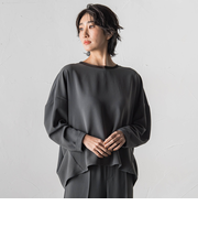 ハイストレッチカルゼブラウス