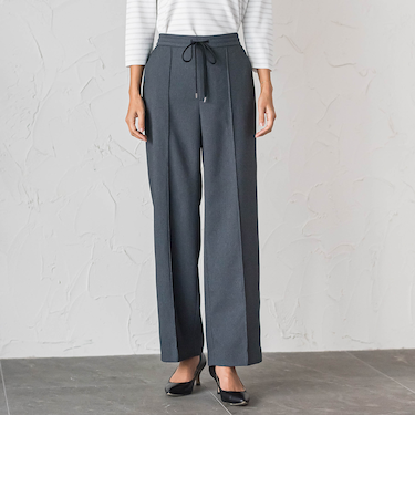 【WEB限定】マルーデデニムワイドパンツ