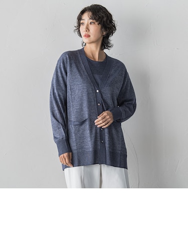 【大きいサイズ】ギャラクシーニットカーディガン