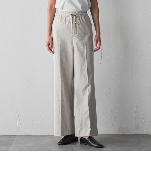 シェルタリングワイドパンツ