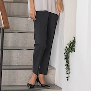 【WEB限定/+5cm丈長め】【極・名品パンツ】シェルタリングテーパードパンツ