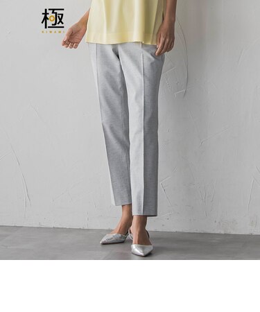【WEB限定/+5cm丈長め】【極・名品パンツ】シェルタリングテーパードパンツ