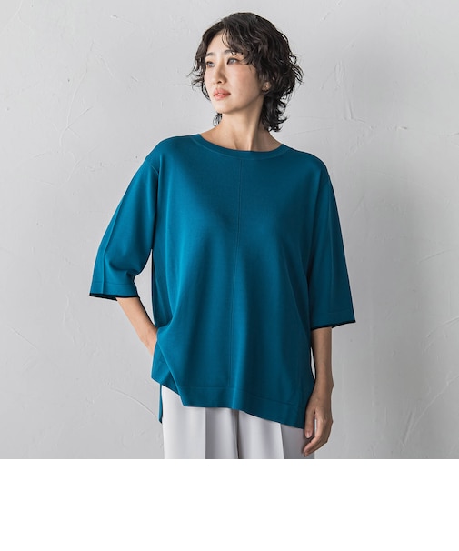 【大きいサイズ】Tシャツニット