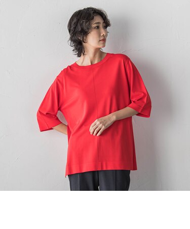 【大きいサイズ/新色追加】Tシャツニット