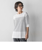 ボーダーTシャツニット