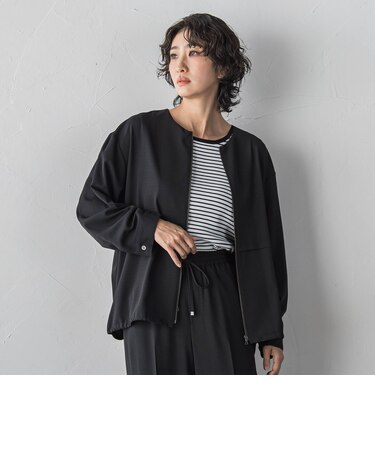 【大きいサイズ/選べるSETUP】SUZUSALAジップブルゾン