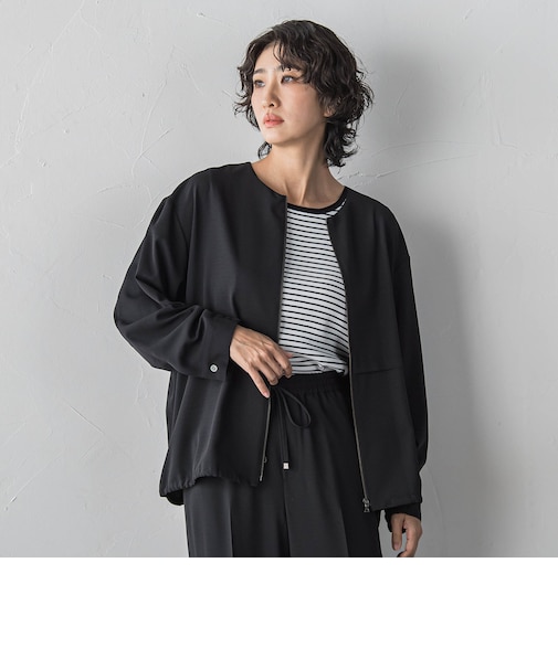 【選べるSETUP】SUZUSALAジップブルゾン