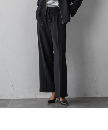 【大きいサイズ/選べるSETUP】SUZUSALAワイドパンツ