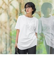 【WEB限定】”細身パンツも怖くない”Tシャツチュニック
