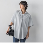 【WEB限定】”着るだけでサマになる”頼れるスキッパーチュニック