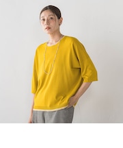 【大きいサイズ】ゆるTシャツニット