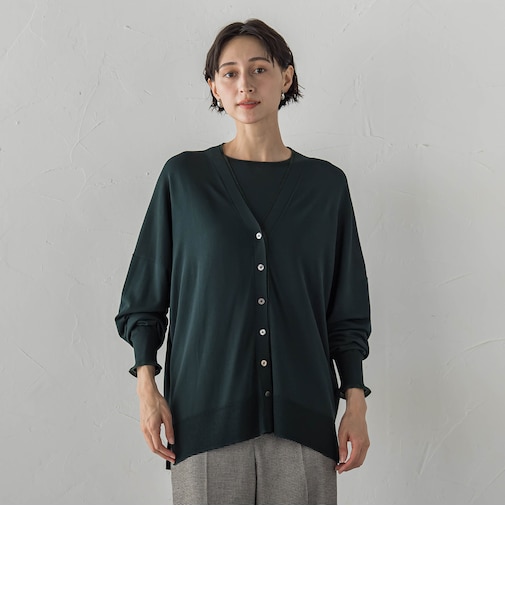 Tシャツニットカーディガン