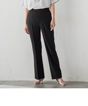 【すらっと美脚パンツ】フレアーストレートパンツ