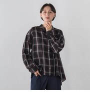 シアーチェックシャツ