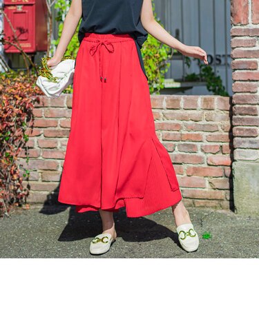 【毎年大人気！VICKY定番】プリーツスカーチョ《手洗い可能》