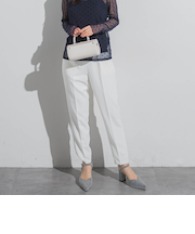 【セットアップ対応】テーパードパンツ≪手洗い可能≫