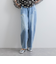 カーブダメージデニムパンツ≪洗濯機で洗える≫