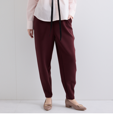 スポンディッシュバレルレッグパンツ≪手洗い可能≫