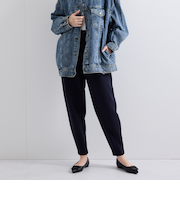 スポンディッシュバレルレッグパンツ≪手洗い可能≫