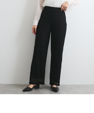 レースイージーパンツ≪手洗い可能≫