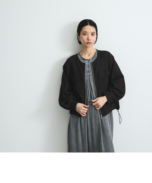 メッシュZIPブルゾン≪手洗い可能≫