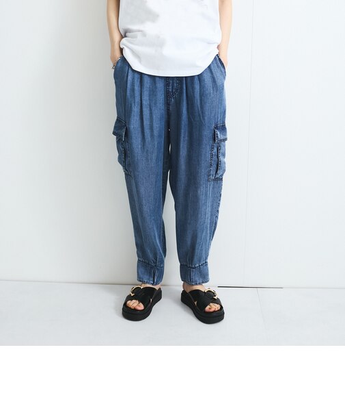 バイオシルクパウダージョガーパンツ≪洗濯機で洗える≫