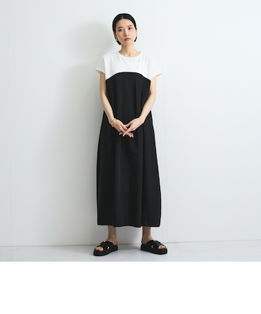 ドッキングタックワンピース≪手洗い可能≫