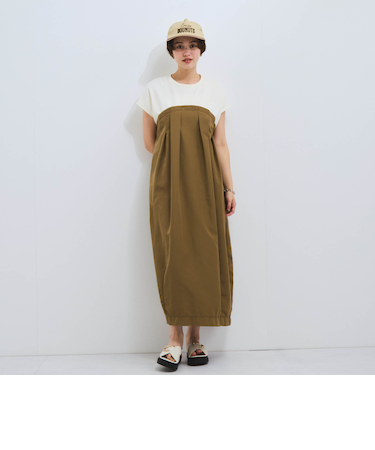 ドッキングタックワンピース≪手洗い可能≫